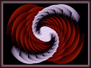 Картинка 3д графика fractal фракталы фон узор