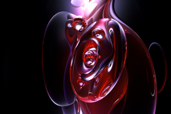 Картинка 3д графика abstract абстракции фон линии