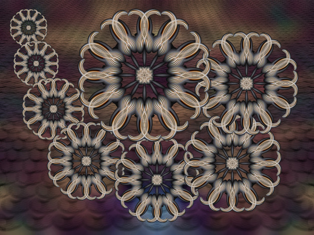 Обои картинки фото 3д, графика, fractal, фракталы, фон, узор