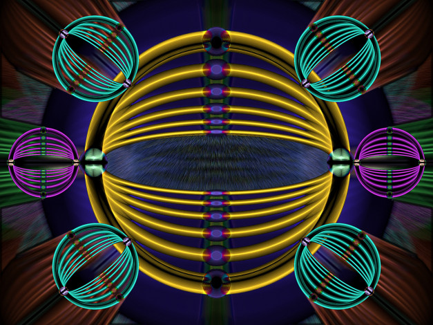 Обои картинки фото 3д, графика, fractal, фракталы, узор, фон