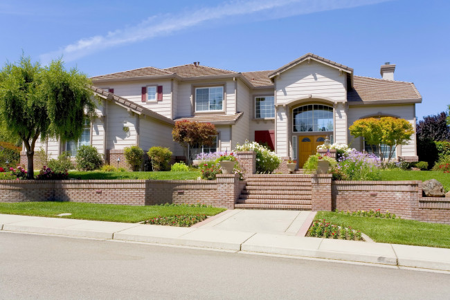 Обои картинки фото города, здания, дома, ландшафт, дом