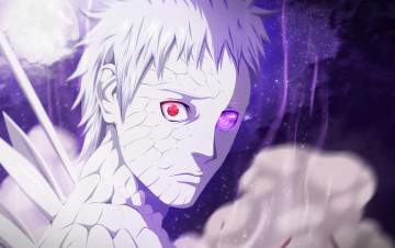 Картинка аниме naruto лицо наруто риннеган парень взгляд шаринган мудрец 6 путей обито