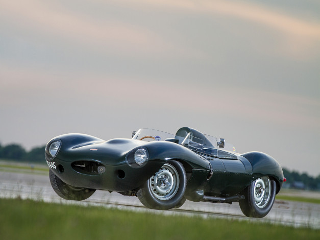 Обои картинки фото 1955 jaguar d-type, автомобили, jaguar