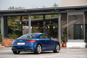 Картинка автомобили audi tt coupе 2-0 tfsi quattro s line za-spec 8s 2015г синий