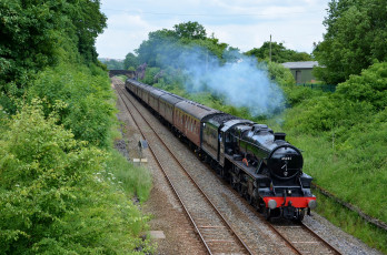 Картинка техника паровозы паровоз дорога железная