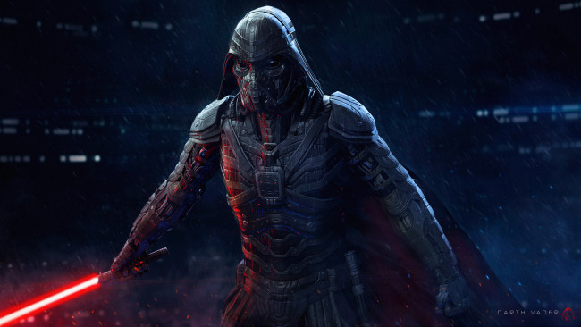 Обои картинки фото фэнтези, _star wars, маска, злодей, star, wars, darth, vader, звёздные, войны, шлем