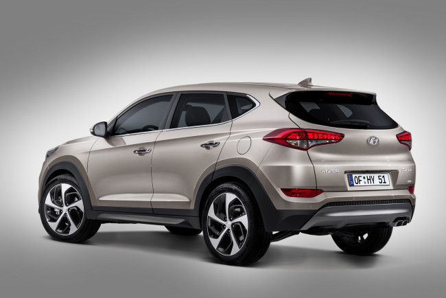 Обои картинки фото автомобили, hyundai, tucson, 2015г