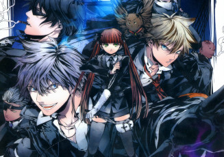 Картинка аниме arcana+famiglia art yomi sarachi la storia della arcana famiglia dante debito felicita jolly liberta nova мафия сигарета повязка сова костюм галстук чулки кинжал