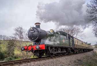 Картинка техника паровозы рельсы паровоз