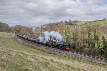 Картинка техника паровозы паровоз рельсы