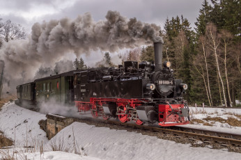 Картинка техника паровозы паровоз рельсы
