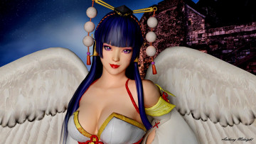 Картинка 3д+графика ангел+ angel ангел фон девушка взгляд