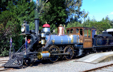 обоя техника, паровозы, паровоз, рельсы