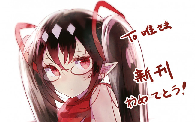 Обои картинки фото аниме, животные,  существа, арт, domotolain, девочка