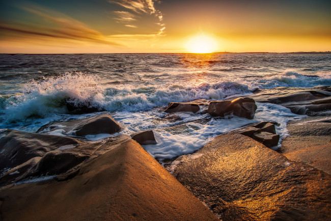 Обои картинки фото природа, восходы, закаты, рассвет