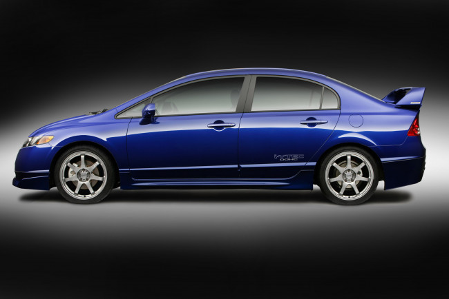 Обои картинки фото автомобили, honda, mugen, 2008г, si, sedan, civic