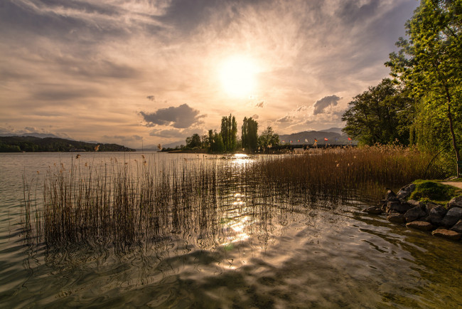 Обои картинки фото природа, восходы, закаты, рассвет