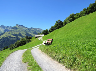 Картинка природа дороги дорога горы