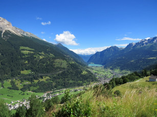 Картинка природа горы лес