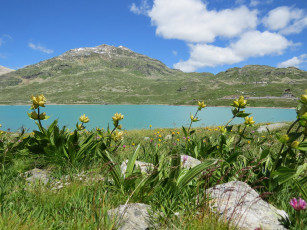 Картинка природа реки озера озеро горы