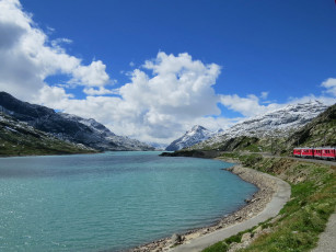 Картинка природа реки озера озеро горы