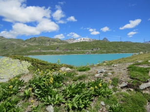 Картинка природа реки озера озеро горы