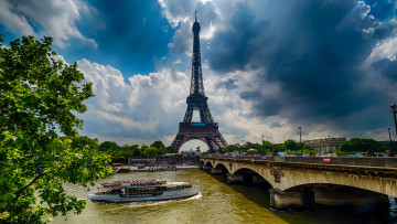 Картинка города париж+ франция башня