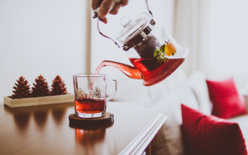 Картинка еда напитки +Чай стакан чайник напиток