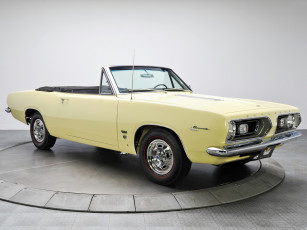 обоя plymouth barracuda formula s-383 convertible 1967, автомобили, plymouth, barracuda, formula, s-383, convertible, 1967