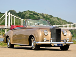 обоя rolls-royce silver cloud drophead coupe by mulliner 1959, автомобили, rolls-royce, silver, cloud, drophead, coupe, mulliner, 1959