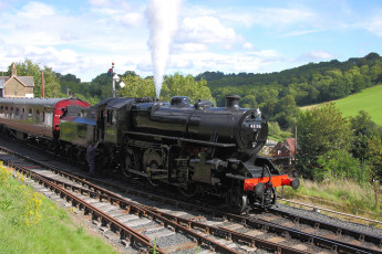 Картинка техника паровозы локомотив состав