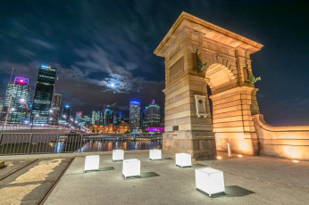 Картинка города -+улицы +площади +набережные огни город здания ночь