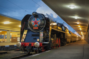 Картинка техника паровозы локомотив состав