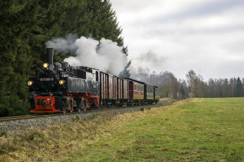 Картинка техника паровозы локомотив состав