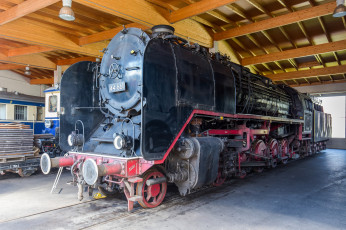 Картинка техника паровозы состав локомотив