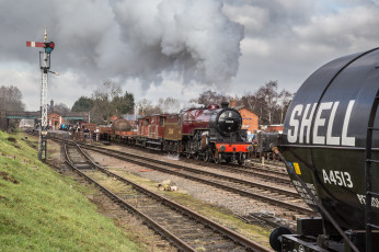 Картинка техника паровозы состав локомотив