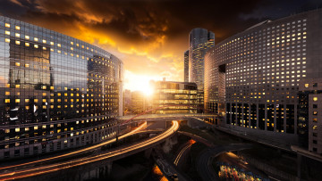 Картинка города париж+ франция квартал дефанс париж