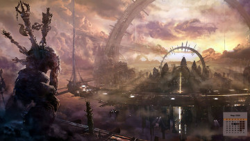 Картинка календари фэнтези сооружение 2018 постройка