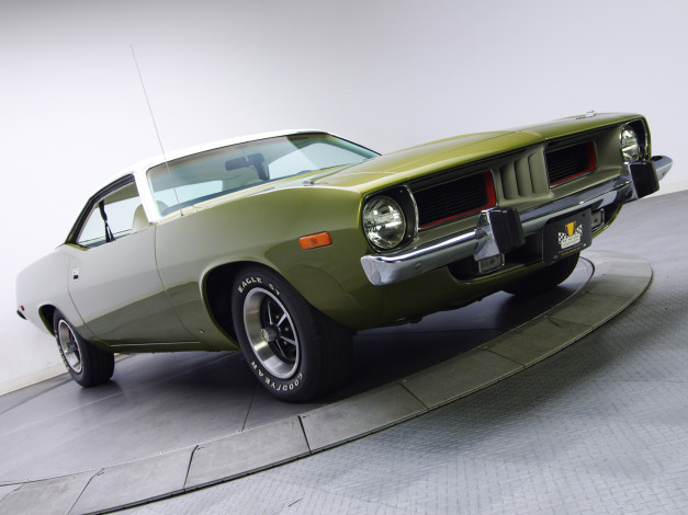 Обои картинки фото plymouth barracuda 1974, автомобили, plymouth, barracuda, 1974