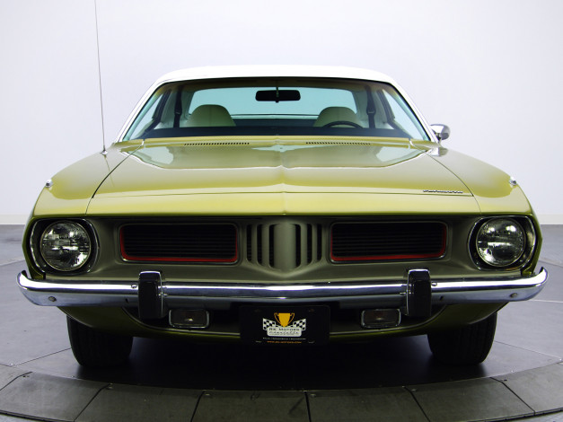 Обои картинки фото plymouth barracuda 1974, автомобили, plymouth, barracuda, 1974
