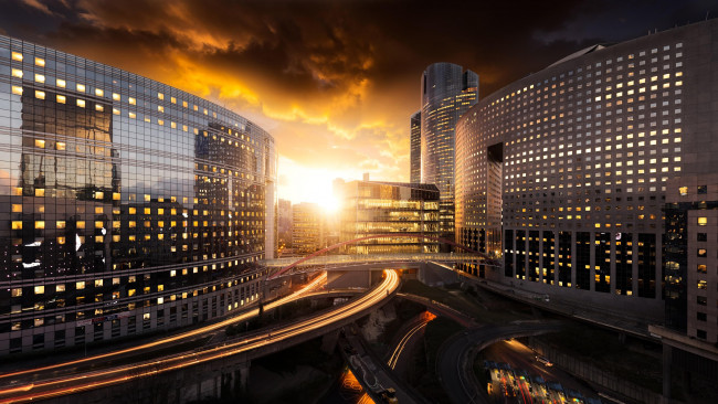 Обои картинки фото города, париж , франция, квартал, дефанс, париж