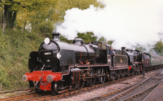 Обои картинки фото техника, паровозы, состав, локомотив