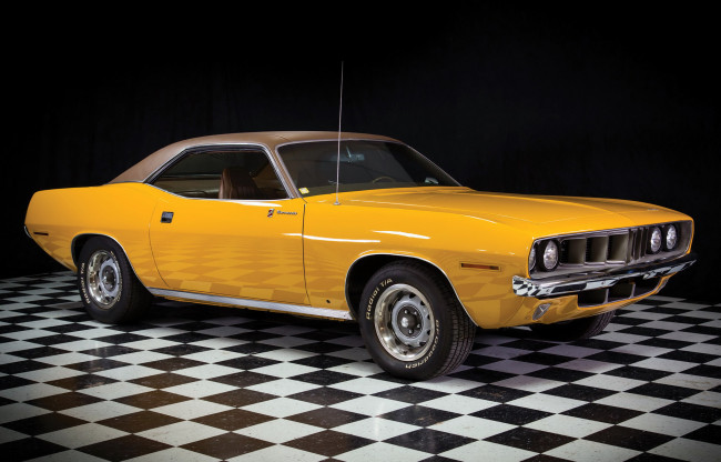 Обои картинки фото plymouth barracuda gran coupe 1971, автомобили, plymouth, barracuda, gran, coupe, 1971
