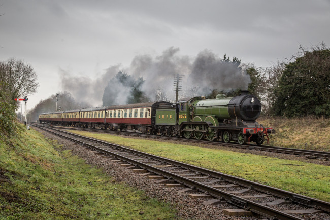 Обои картинки фото техника, паровозы, состав, локомотив