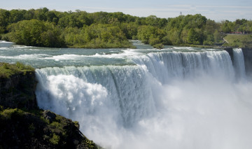 Картинка природа водопады вода река водопад брызги пена пейзаж красота туман водная пыль