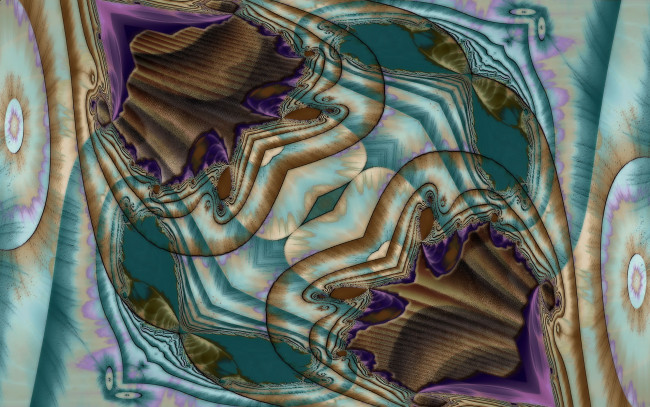 Обои картинки фото 3д графика, фракталы , fractal, орнамент, разводы