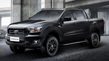 Картинка ford+ranger+black+double+cab+ br +2021 автомобили ford ranger black double cab 2021