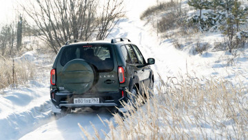 обоя lada niva travel, автомобили, ваз, lada, niva, travel, снег, бездорожье, ru, motor1, com