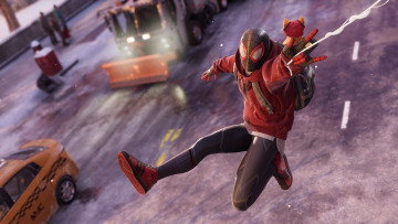 Картинка видео+игры marvel`s+spider-man marvels spider-man miles morales