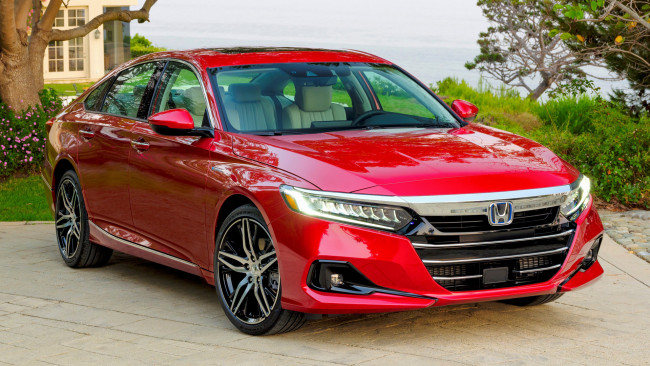 Обои картинки фото honda accord hybrid 2021, автомобили, honda, accord, hybrid, 2021